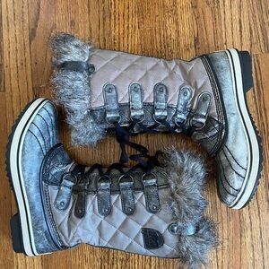 Sorel Tofino waterproof boots kettle black size 7